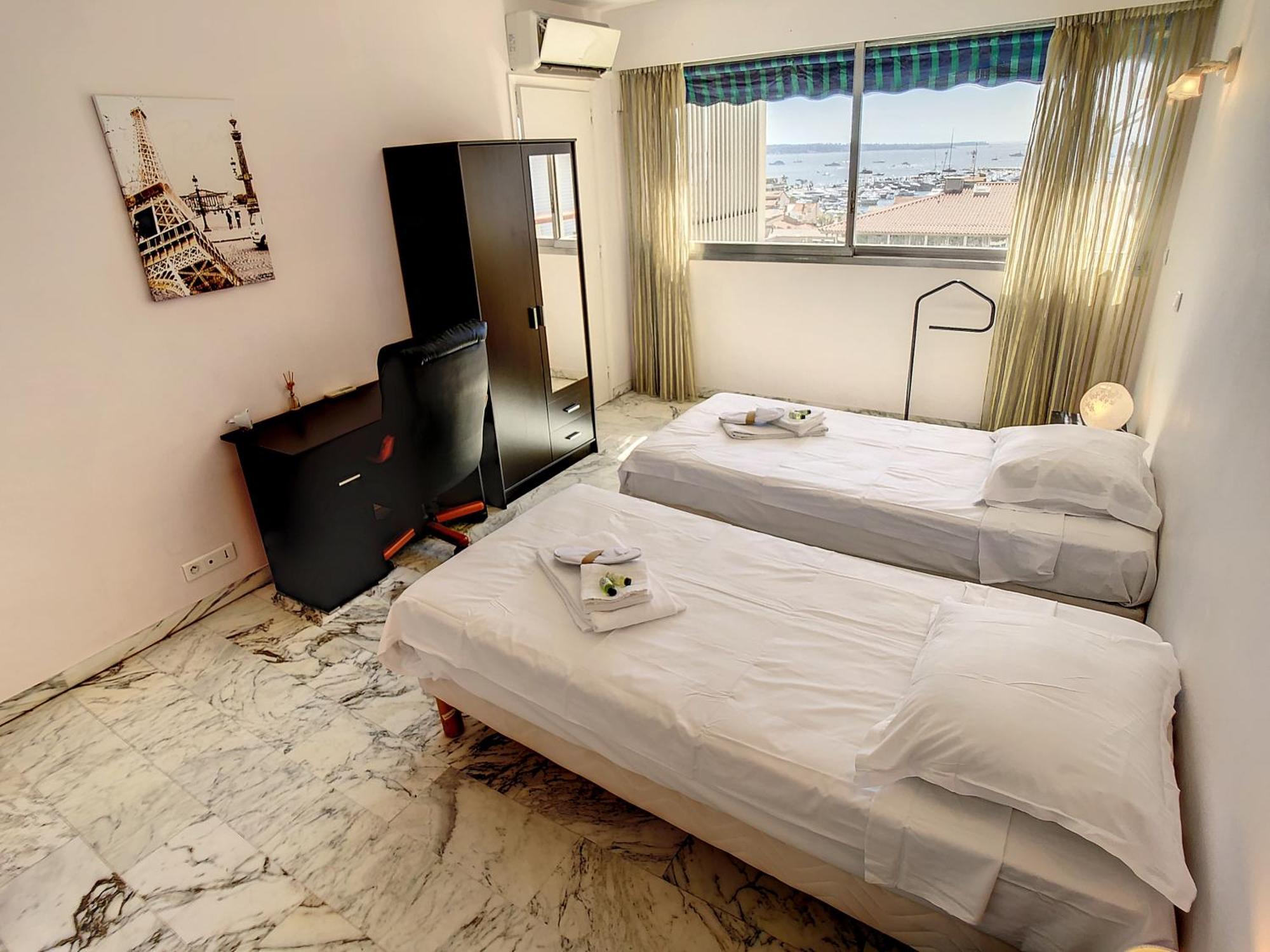 2, 3 And 4 Bedroom Sea View Forville Apartments 5 Mins From The Palais Cannes Rum bild